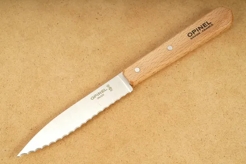 Opinel N°113 Universalmesser Küchenmesser Tomatenmesser Wellenschliff Neu O95