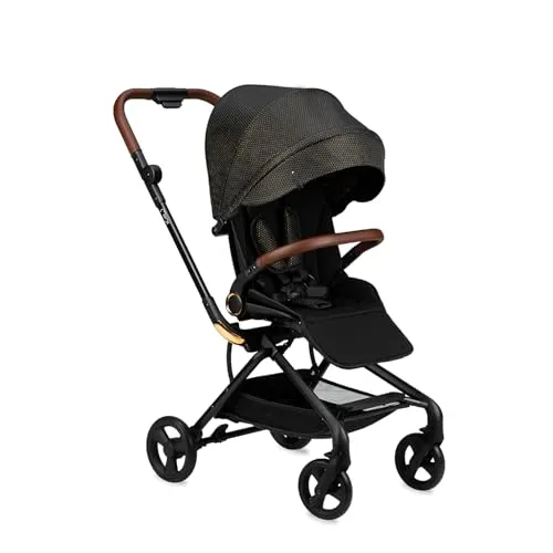 MoMi ADELLE Buggy Kinderwagen - 360° Drehsitz und ultraleicht - Kinderwagen für Kleinkinder, nur 7,5 kg leicht, klappbar mit verstellbarer Rückenlehne und Fußstütze, ideal für unterwegs.