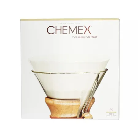 Chemex Bonded Filters Unfolded Circle - White - 6, 8, 10 Cups Chem 0028068001081