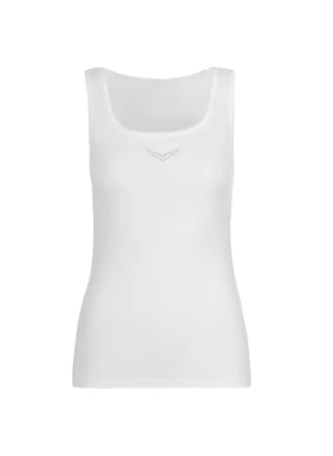 Trigema Damen Trägershirt mit Swarovski® Kristallen von Trigema
