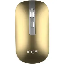 INCA Maus IWM-531RS 1600 DPI,Wrls & BT, Spec Metalilic SL - Gelb