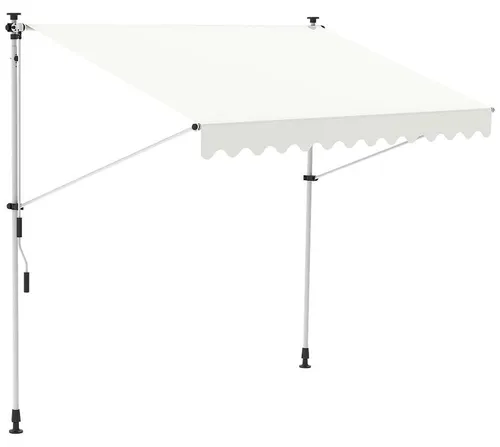 Feel2Home Klemmmarkise LED 150-400 cm – Vielseitiger Sonnenschutz für Balkon