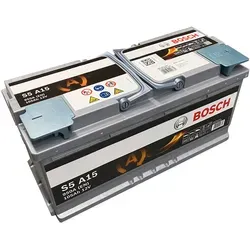 Bosch S5 A15 Autobatterie AGM 12V 105Ah - Autobatterie für Start-Stopp-Systeme, wartungsfrei und robust bei Kälte, mit 950A Kaltstartstrom für zuverlässige Leistung.