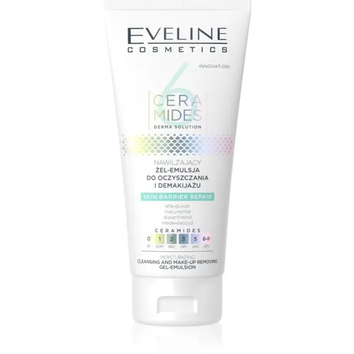 Eveline Cosmetics 6 Ceramides Gel-Emulsion für die Tiefenreinigung 150 ml