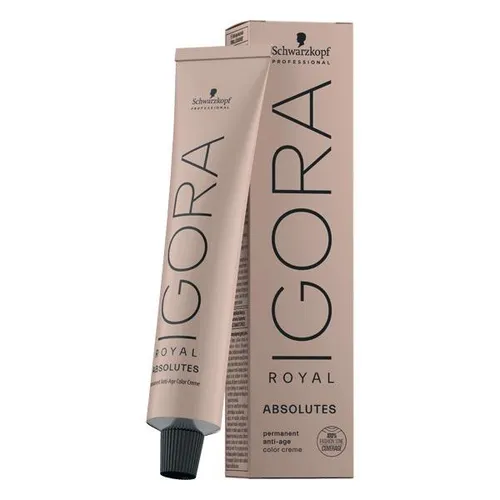 Schwarzkopf Professional IGORA ROYAL ABSOLUTES Permanent Color Creme 7-60 Mittelblond Schoko Natur Tube 60 ml