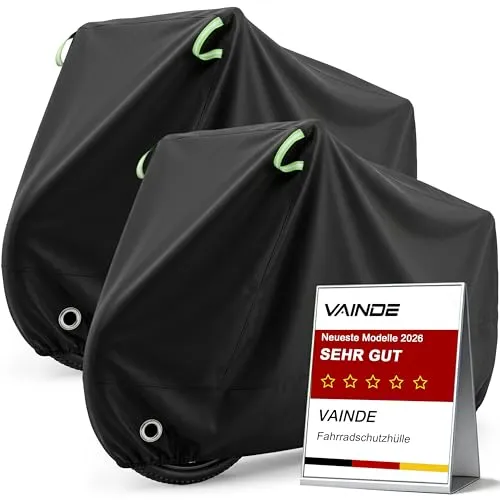 VAINDE 2er Set Fahrradabdeckung 210D