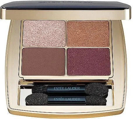 Estée Lauder Pure Color Envy Luxe EyeShadow Quad - Rebel Petals 01 - Lidschatten in der Nuance Rebel Petals 01, 6 g, für lebendige Farben und langanhaltenden Glanz – ideal für kreative Augen-Make-ups.