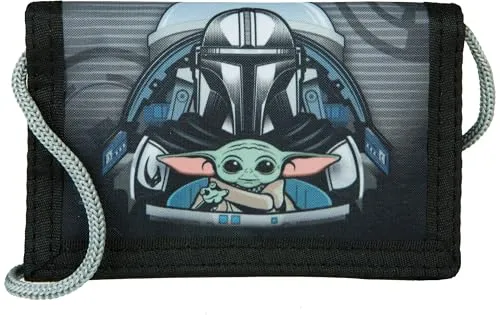 Undercover Star Wars Geldbörse für Kinder, Brustbeutel, 9 x 13 cm, Jungen und Mädchen
