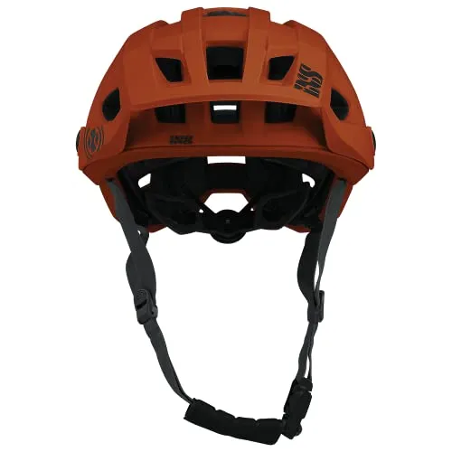 IXS Trigger AM MIPS Fahrradhelm, Orange, Größe SM (54-58cm) - Fahrradhelm mit MIPS-Technologie für verbesserten Schutz bei Stürzen. Ultraleicht mit 350 g und hervorragender Belüftung für höchsten Komfort beim Allmountain- oder Enduro-Fahren.
