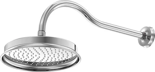 Steinberg Serie 350 Kopfbrauseset, rund mit Brausearm von Steinberg