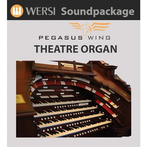 Wersi Pegasus Wing Theater Orgel Software, 20 Theater-Klangfarben, Sound-Pakete, MS-ID: KEY0003245-000