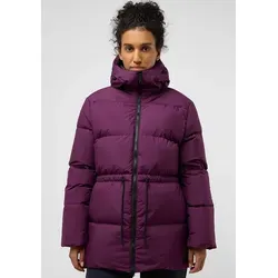 Jack Wolfskin KIRSCHALLEE JKT W berry jam, XS - Funktionsjacke aus bauschigem Daunenmaterial, mit einstellbarer Kapuze und praktischen Taschen für optimalen Komfort und Wärme.