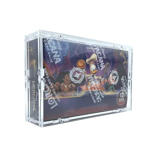 Acryl Case passend für Disney Lorcana Display Booster Box 1-6 Protection Schutz