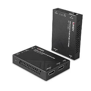Lindy Video-Audio-Infrarot-Übertrager - Empfänger - Sonstiges TV-Zubehör, überträgt HDMI-Signale über CAT 5e/6 und ermöglicht eine flexible Installation ohne Qualitätsverlust.