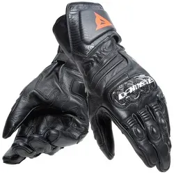 Dainese Carbon 4 Long Motorradhandschuhe, schwarz, Größe 2XL - Hochwertige Sport-Motorradhandschuhe mit langer Stulpe, DCP-System und Carbon-Knöchelprotektoren für optimalen Schutz und Komfort.