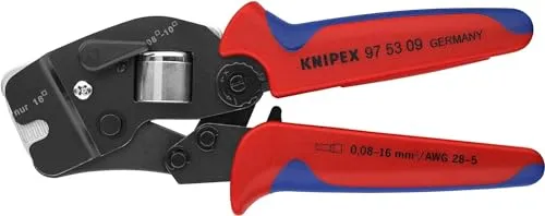 Knipex Selbsteinstellende Crimpzange für Aderendhülsen (190 mm)