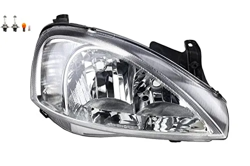 Johns, Scheinwerfer passend für Opel Corsa C 09/00-06/03 rechts + Leuchtmittel