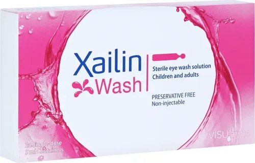 XAILIN Wash Augenspüllösung in Einzeldosen 100 ml