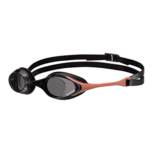 ARENA Schwimmbrille Cobra Swipe 004195 Smoke-Coral One Size von Arena