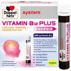 Doppelherz system Vitamin B12 Plus Energie Trinkampullen 10X25 ml