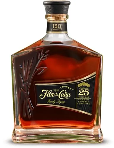 Flor de Caña 25 Years Old Rum in Geschenkbox von Flor de Caña