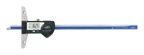 Helios Preisser Digital-Tiefenmessschieber IP67 DIGI-MET 200 mm - Messschieber mit IP67 Schutzklasse, ideal für präzise Messungen in anspruchsvollen Umgebungen, gefertigt aus rostfreiem INOX-Stahl.