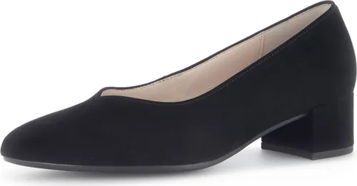 Gabor Pumps Leder - Elegante Damenpumps in Schwarz, Gr. 40 - Pumps & High Heels: Stilvolle Gabor Pumps aus hochwertigem Leder mit wechselbarer Lederdecksohle und 4 cm Absatzhöhe, ideal für anspruchsvolle Anlässe.