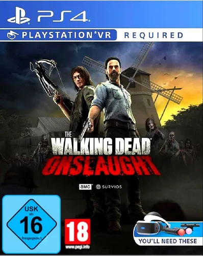 The Walking Dead: Onslaught - PS4 / PlayStation 4 - Neu & OVP