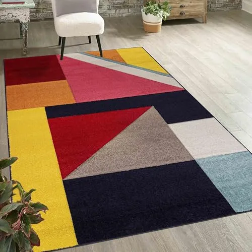 Mazovia Teppich Bunt in rot von Mazovia