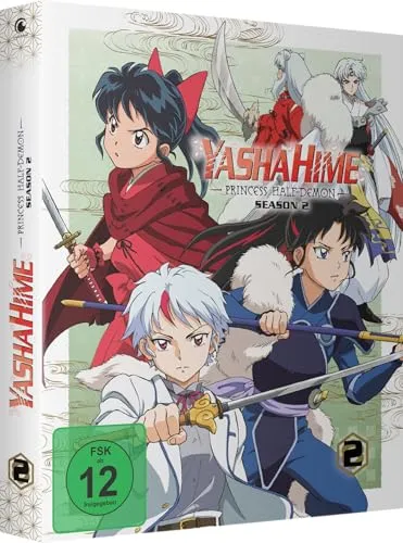 Yashahime Princess Half-Demon - Staffel 2 - Vol.2 - [DVD] - Fantasy-Anime auf DVD, freigegeben ab 12 Jahren und ideal für Fans von epischen Abenteuern und packenden Geschichten.