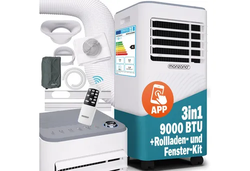 Monzana® Klimaanlage MZKA2600 WiFi 4in1 von Monzana