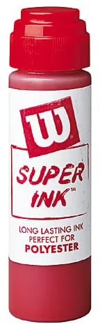 Wilson Saitenstift für Logo-Beschriftung - Flasche 30ml - rot