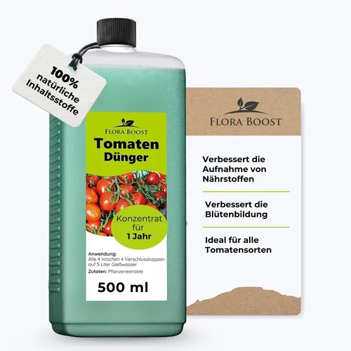 Tomaten Pflanzen Dünger Flüssigdünger Tomatenpflanzen Flora Boost 500ml