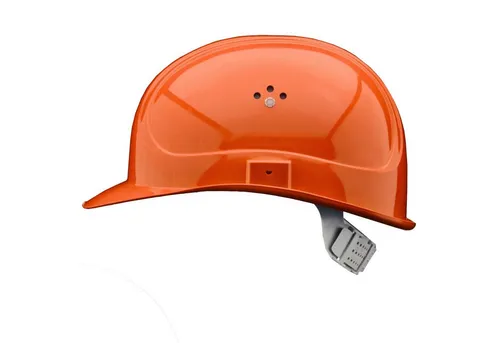 GUARD 5 Schutzhelm Arbeitshelm - BAU-Helm mit 6-Punkt-Gurtband - (Art.22-80BR), Größeneinstellung von 51 - 64 cm