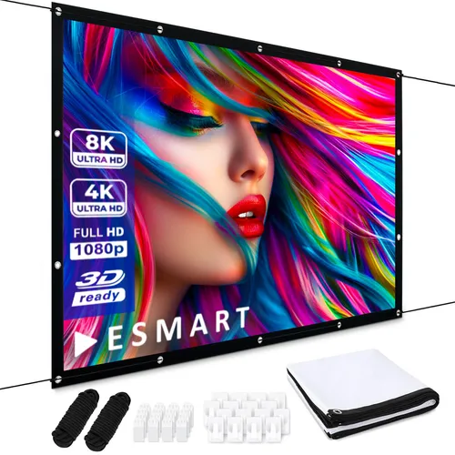 ESMART Spann Leinwand FLEX 266 x 149 cm (120