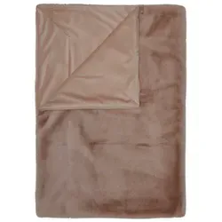 Essenza Felldecke Taupe 150x200 cm von Essenza