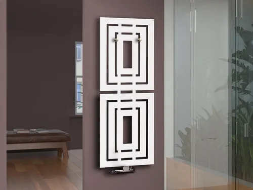 Szagato Badheizkörper Design Insight 810xx - Eleganter Heizkörper mit 5 Jahren Garantie - Heizkörper Design Insight 2, 162x60 cm, 1224 Watt, weiß. Hochwertige Verarbeitung mit fingerabdruckunempfindlicher Oberfläche, ideal für stilvolle Bäder. Made in Germany, inklusive 5 Jahre Garantie.