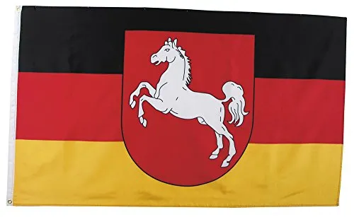 MFH Fahne 90x150 cm Deutsche Bundesländer (Niedersachsen)
