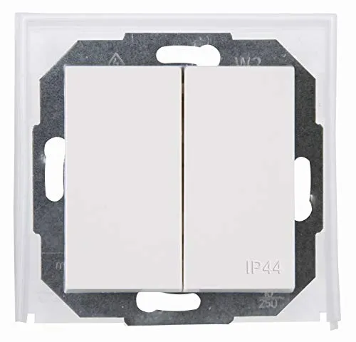 Kopp Athenis Unterputz-Feuchtraum Serienschalter, reinweiß, 699529084