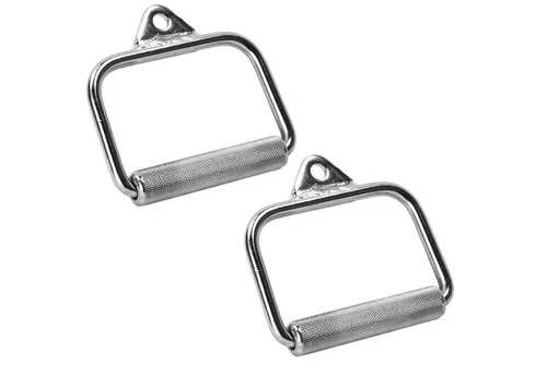 GORILLA SPORTS Trainingshilfe mit Drehbarem Griff, Max. 200 kg - Trainingshilfe für effektives Seilzugtraining, drehbarer Griff für optimale Bewegungsfreiheit und rutschfeste Grifffläche, ideal zur Stärkung von Schulter- und Brustmuskulatur.