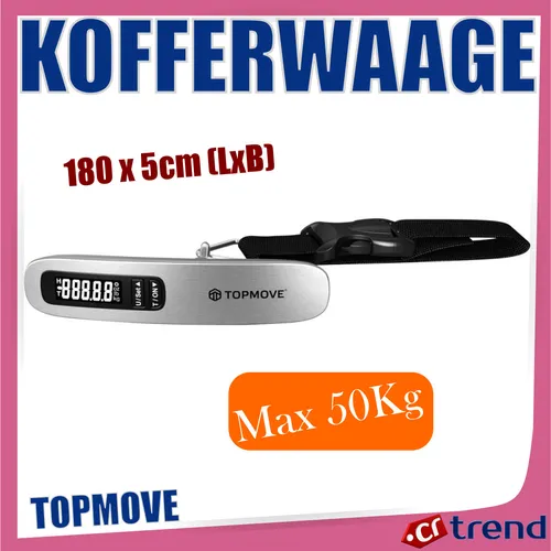 Die besten Kofferwaagen | Test & Kaufberatung von TOPMOVE