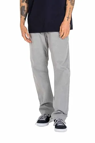 REELL Cargohose Reflex Loose Chino - Wanderhose mit extrem entspannter Passform und Kordelzugbund für maximalen Komfort. Perfekt für Outdoor-Abenteuer, kombiniert mit klassischen Chino-Details und langlebigen Materialien.