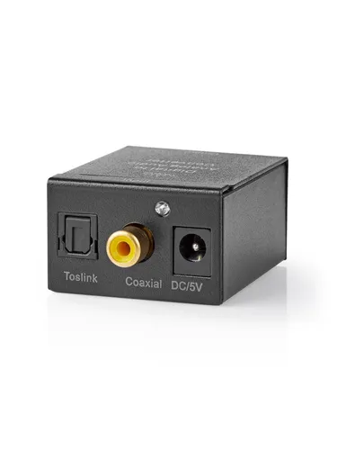 Nedis ACON2510BK - Kompakter Elektroinstallationsartikel - Sonstige Elektroinstallationsartikel mit einer Eingangsspannung von 5 V und kompakten Abmessungen, ideal für platzsparende Anwendungen.