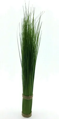 Dekogras Bund Grün stehend Deko Pflanze Künstlich Grasbündel Maritim H60 Gräser