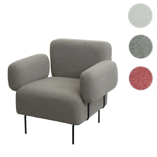 Lounge-Sessel HWC-L83, Cocktailsessel für modernes Wohnen - Sofas & Sessel, Extra dicke Polsterung für höchsten Komfort, ideal für Wohnzimmer und entspannte Abende