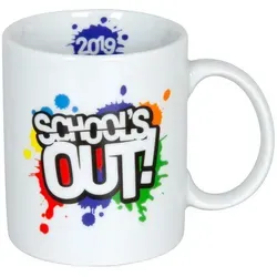 Könitz Becher Schools out 2019, Porzellan bunt