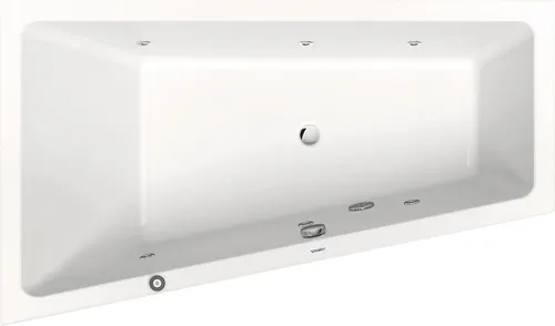 Duravit No.1 Trapez Einbau-Whirlwanne 1700x1000mm von Duravit