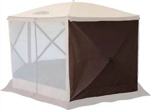 SEITENWAND FÜR FALTPAVILLON CLAPTOP 600 - Wasserdichte Seitenwand aus robustem 210D Polyester mit PU-beschichteten Nähten, ideal für zusätzlichen Schutz und Privatsphäre beim Camping oder bei Veranstaltungen.