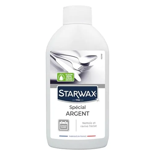 STARWAX Silber-Reiniger – 250 ml – ideal zum Reinigen und Polieren von Silber