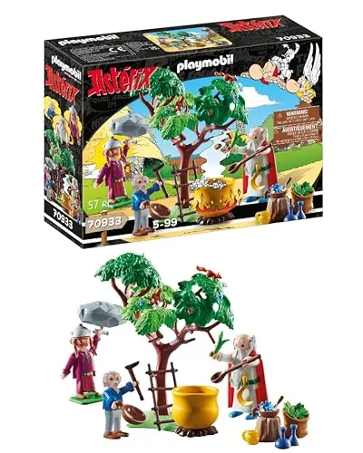 Playmobil Asterix Getafix mit Zaubertrankkessel von PLAYMOBIL